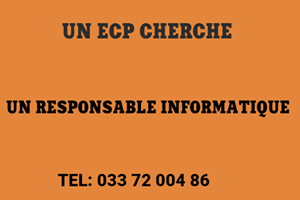 UN ECP MITADY RESPONSABLE INFORMATIQUE 