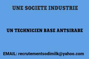 MITADY TECHNICIEN POSTE ANTSIRABE 