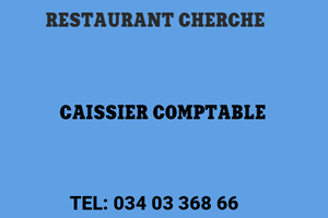 MITADY CAISSIER/COMPTABLE