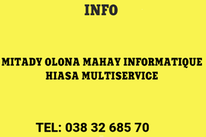 MITADY OLONA MAHAY INFORMATIQUE HIASA 