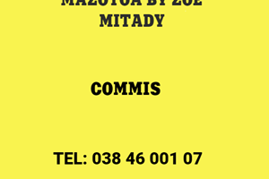 MAZOTO BY ZOE MITADY COMMIS