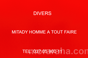 MITADY HOMME TOUT A FAIRE 