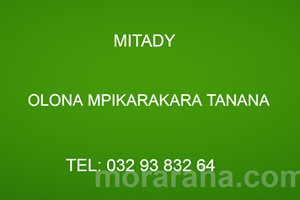 MITADY OLONA HIKARAKARA TANANA 