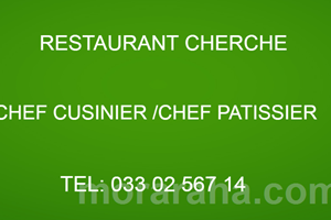 MITADY CHEF CUISINIER/ CHEF PATISSIER 