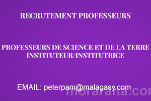 MITADY PROFESSEUR DE SCIENCES DE LA VIE DE LA TERRE /INSTITUTEUR /INSTITUTRICE 