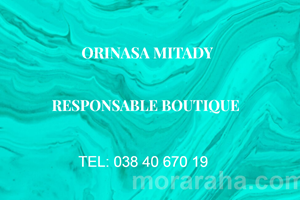 MITADY RESPONSABLE BOUTIQUE 