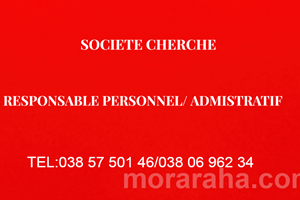 MITADY RESPONSABLE PERSONNEL/ADMISTRATIF