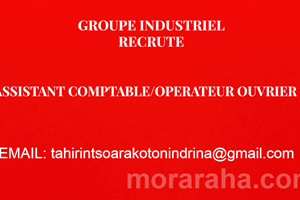 MITADY ASSISTANTE DE COMPTABLE/OPERATEUR OUVRIER 