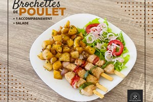 BROCHETTES POULET 