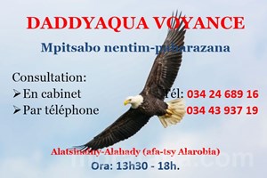 Cabinet DADDYAQUA VOYANCE: en CABINET / par TELEPHONE