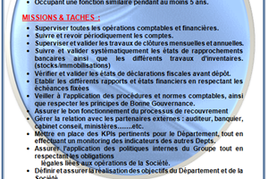 DIRECTEUR FINANCIER