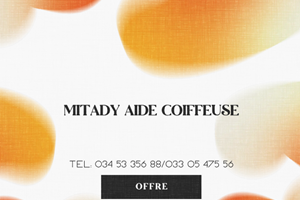 mitady aide coiffeuse 