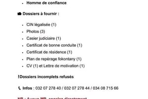 MITADY AGENT DES SECURITES HOMMES