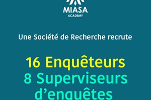 MITADY 16ENQUETEURS/08 SUPERVISEURS D'ENQUETES