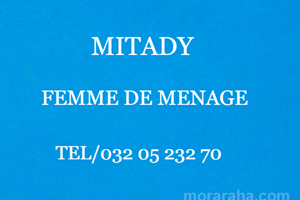 MITADY FEMME DE MENAGE 