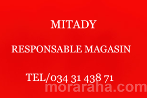 MITADY RESPONSABLE MAGASIN 