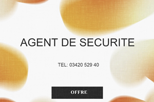 On cherche agent de securite 