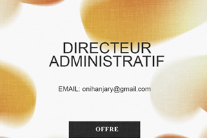 on recrute Directeur Administratifs et Financier 