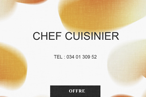 on cherche de CHEF Cuisinnier /Magasinier 