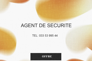 AGENT DE SECURITE MAROMARO