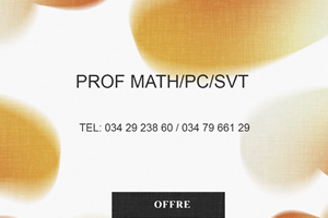 MITADY PROF MATH/PC/SVT 