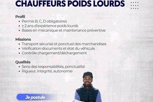 MITADY CHAUFFEUR POIDS LOURDS 