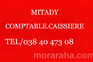 MITADY CAISSIERE/COMPTABLE