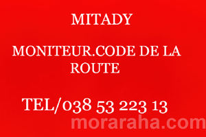 MITADY MONITEUR CODE DE LA ROUTE 