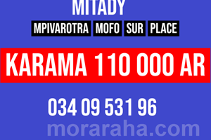 Mitady maika mpivarotra mofo sur place