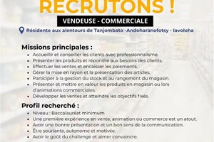 MITADY VENDEUSE/COMMERCIAL