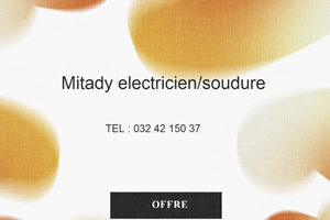 Mitady  olona mahay electricien sy soudure 