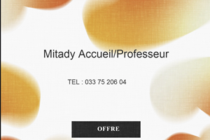 Mitady Accueil/Professeurs 