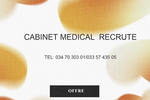 CABINET MEDICAL RECRUTE COMMERCIAL E