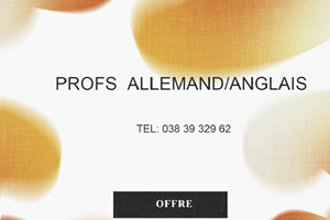 RECRUTE PROFS ALLEMAND/ANGLAIS 