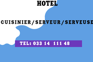 MITADY CUISINIER/SERVEUR/SERVEUSE 