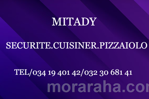MITADY SECURITE .CUISINIER.PIZZAIOLO