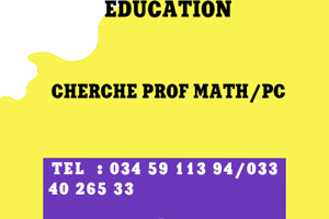 COLLEGE PRIVEE CHERCHE PROF DU MATH/PC 