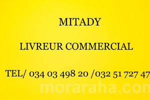 MITADY LIVREUR COMMERCIAL