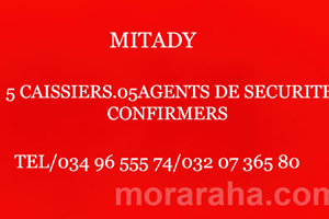 MITADY 05 CAISSIERS/AGENT DE SECURITE 5