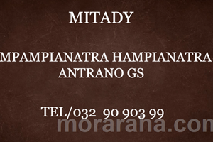 MITADY MPAMPIANATRA HAMPIANATRA ANTRANO 