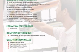 SFOI MITADY CONTROLEUR DE QUALITE 