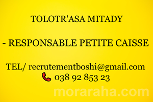 MITADY RESPONSABLE PETIT CAISSE 
