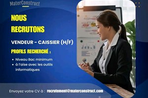 MITADY VENDEUR/CAISSIER 