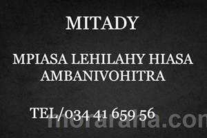 MITADY MPIASA LEHILAHY HIASA AMBANIVOHITRA 