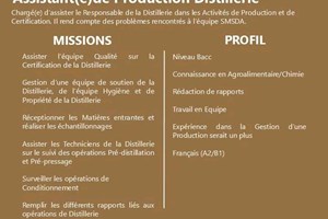 ASSISTANTE DE PRODUCTION 