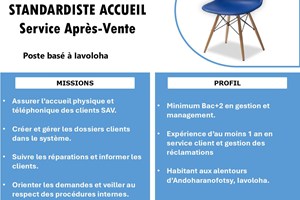 MITADY RECEPTIONNISTE ACUEILL