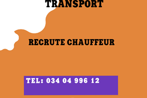 UNE SOCIETE RECRUTE CHAUFFEUR 