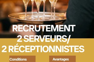 MITADY 02 SERVEURS/02 RECEPTIONNISTES 
