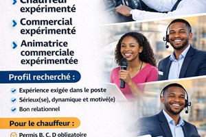 MITADY CHAUFFEURS /ANIMATRICE /COMMERCIAL 