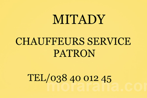 MITADY CHAUFFEUR SERVICE PATRON 